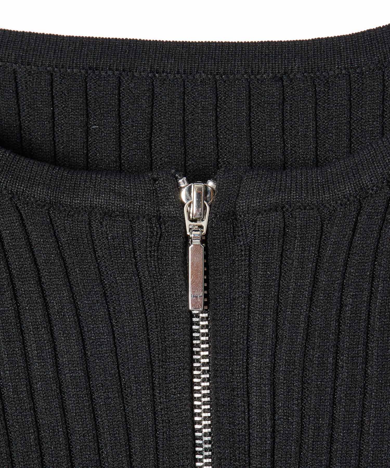 VIS「【アンチピリング/洗える】美smart スポンジニットZIPカーディガン」|カーディガン|