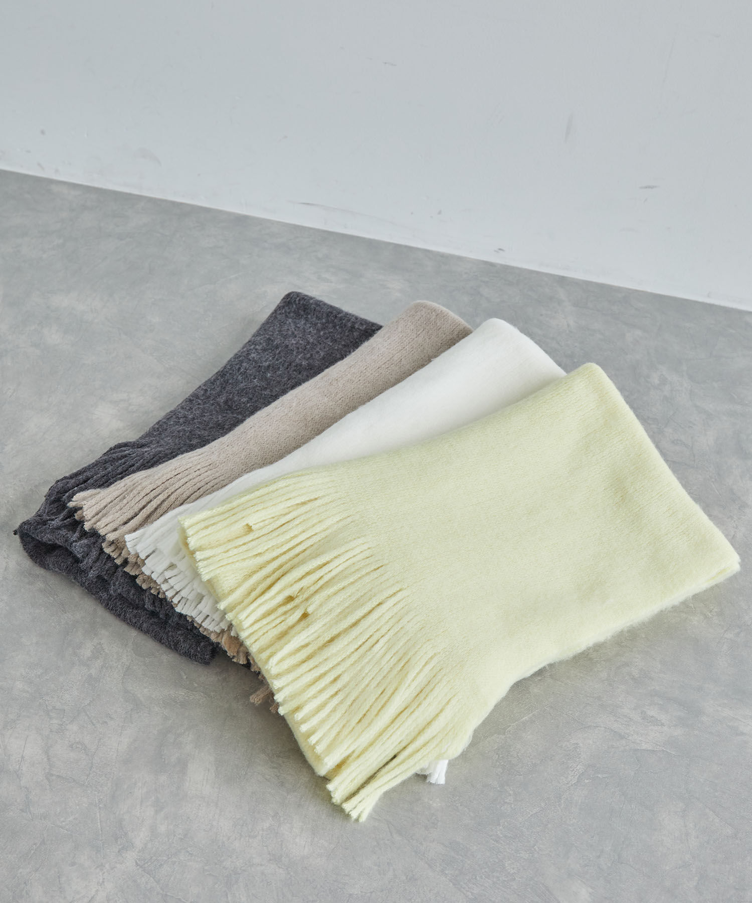 VIS「ミンクタッチもちもちストール」|ストール|