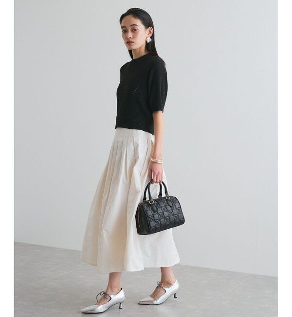 VIS「【追加】【2WAY】ハートチャームつきボストンバッグ」|ショルダー・メッセンジャー|