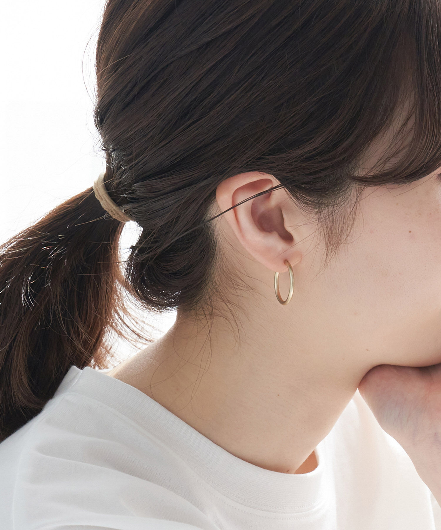 ROPE PICNIC PASSAGE「【miffy&times;ROPE' PICNIC】２WAYフラワーモチーフピアス」|ピアス|