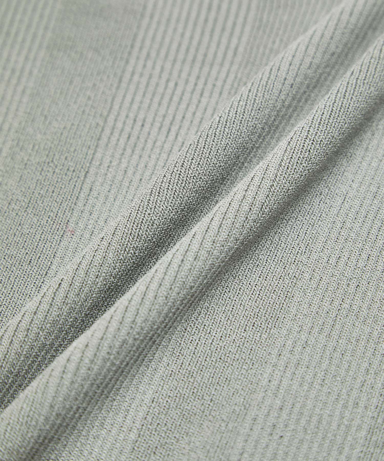 Rope&rsquo;Picnic「【WEB限定カラー:グリーン】ランダムリブニットカーディガン」|カーディガン|