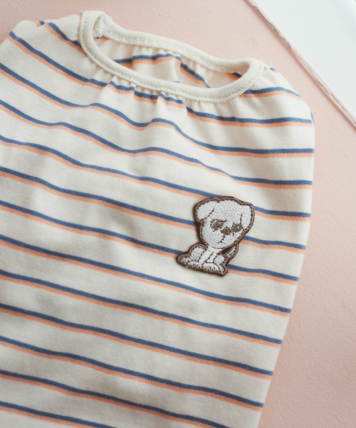 ROPE PICNIC PASSAGE「【一部店舗限定】おもちくん&times;ROPE' PICNIC/マルチボーダーカットソー」|その他|