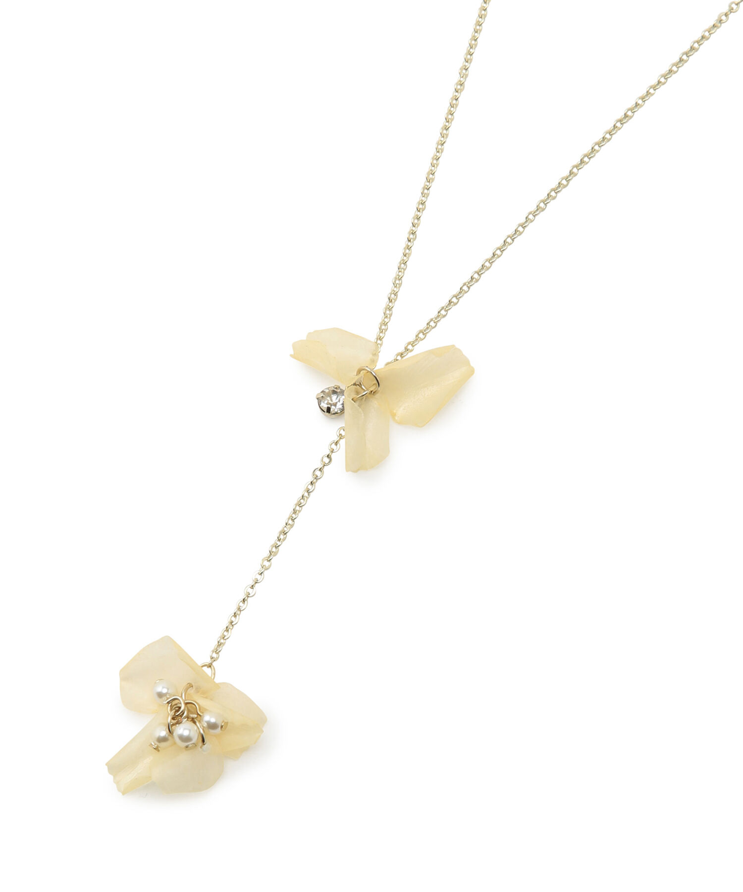 ROPE PICNIC PASSAGE「fish scales flower ネックレス」|ネックレス|