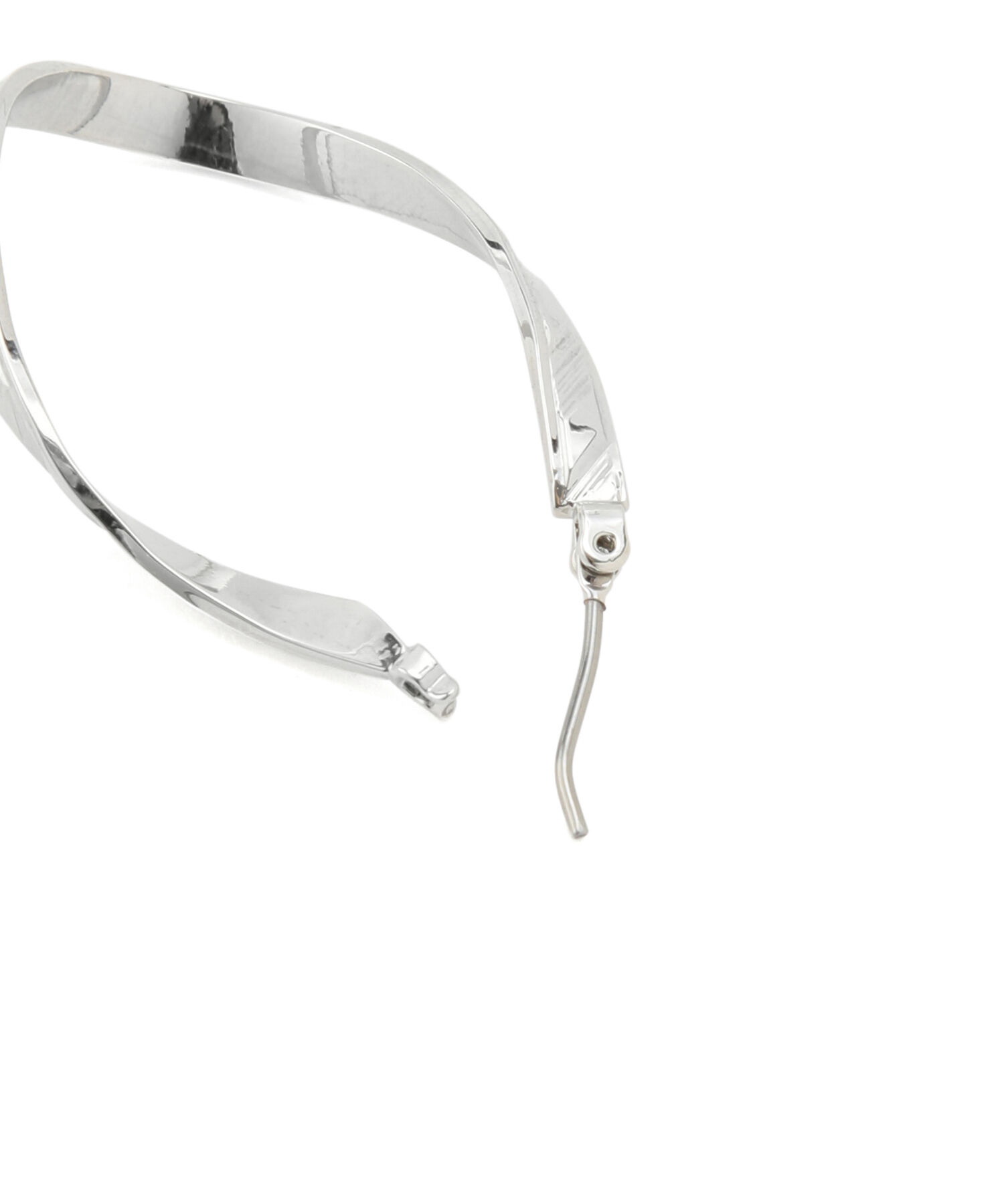 ROPE PICNIC PASSAGE「変型オーバルフープピアス」|ピアス|