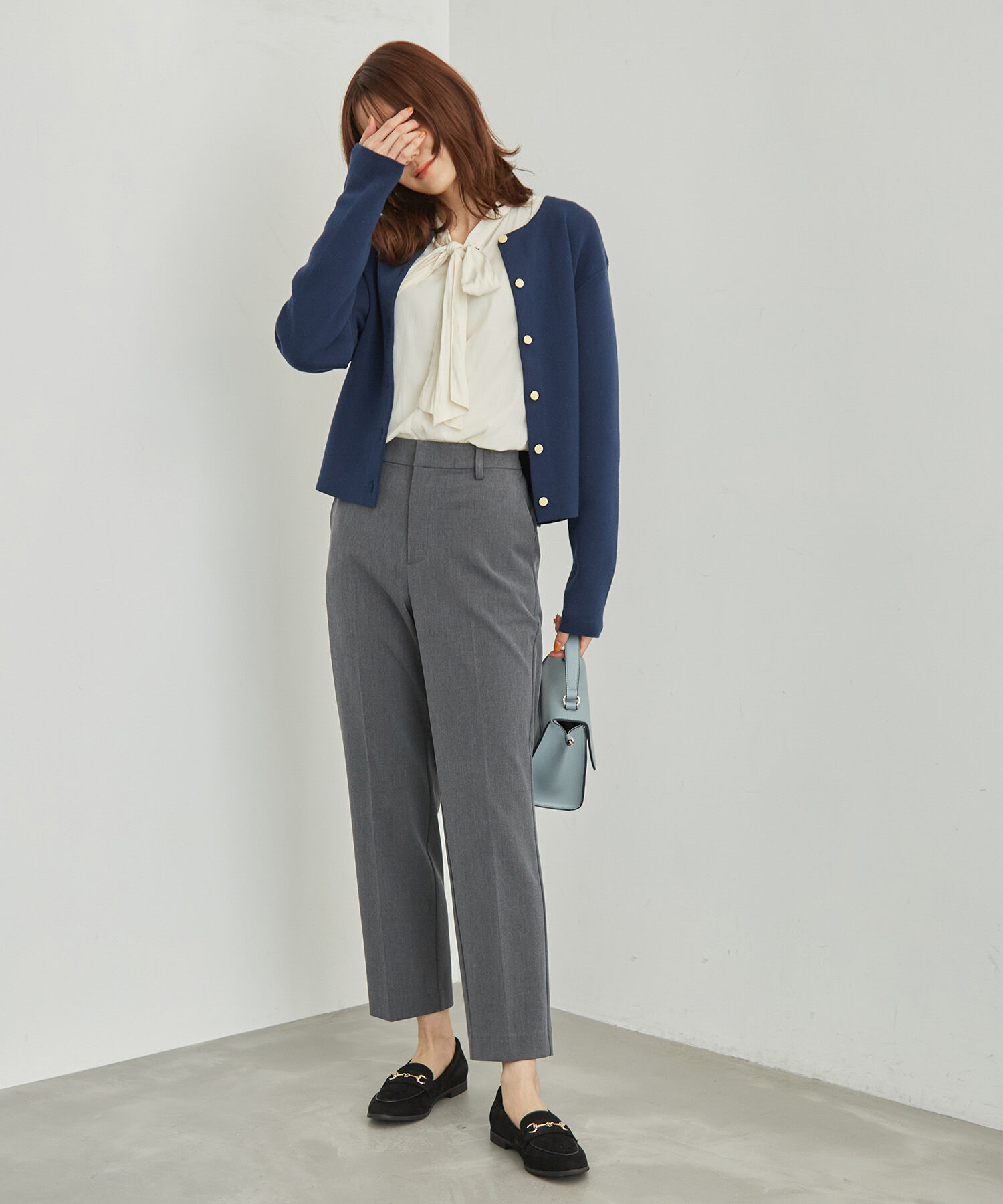 Rope&rsquo;Picnic「【CM着用商品】リボンブラウス/2WAY・洗濯機OK」|シャツ・ブラウス|