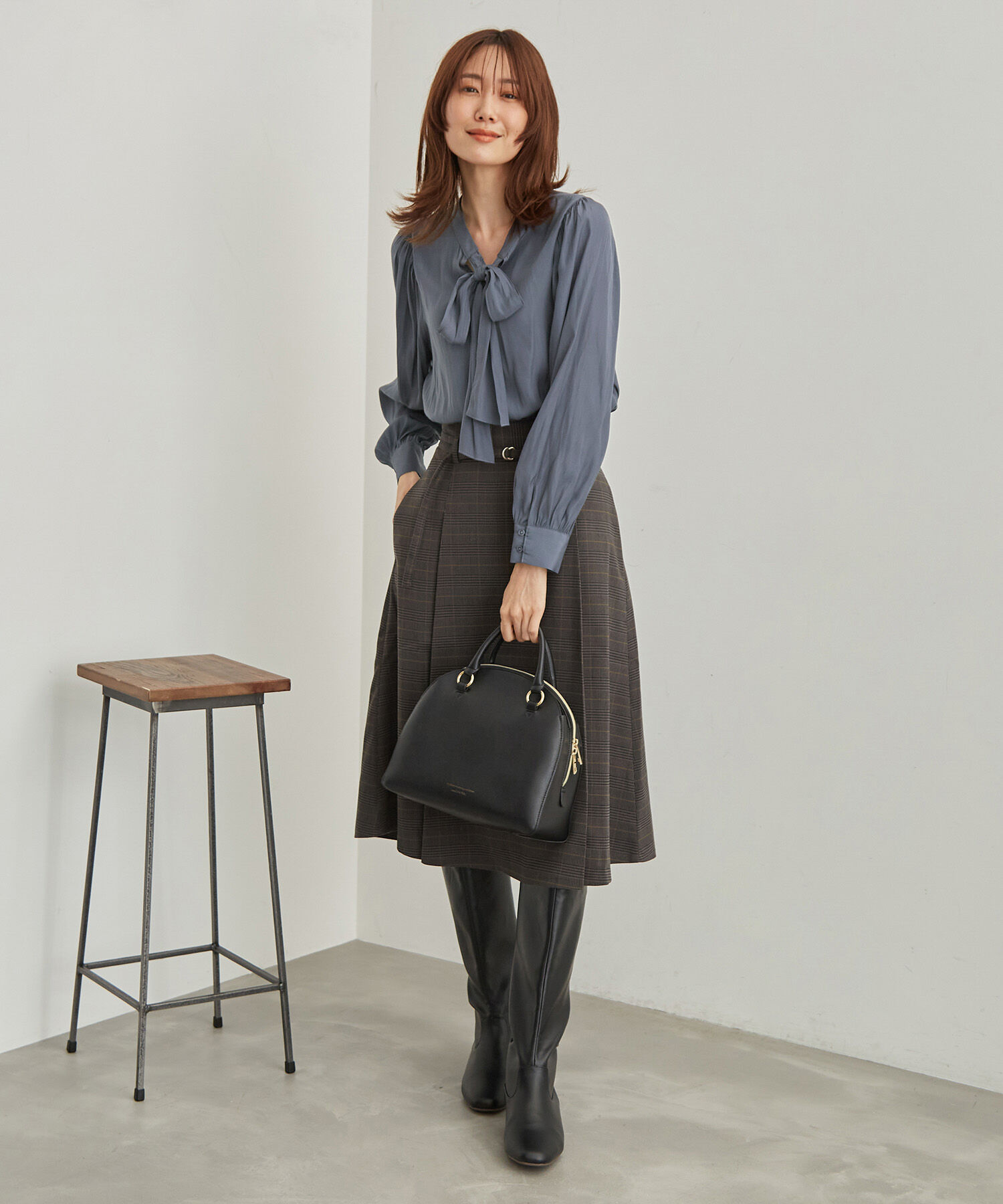 Rope&rsquo;Picnic「【CM着用商品】リボンブラウス/2WAY・洗濯機OK」|シャツ・ブラウス|