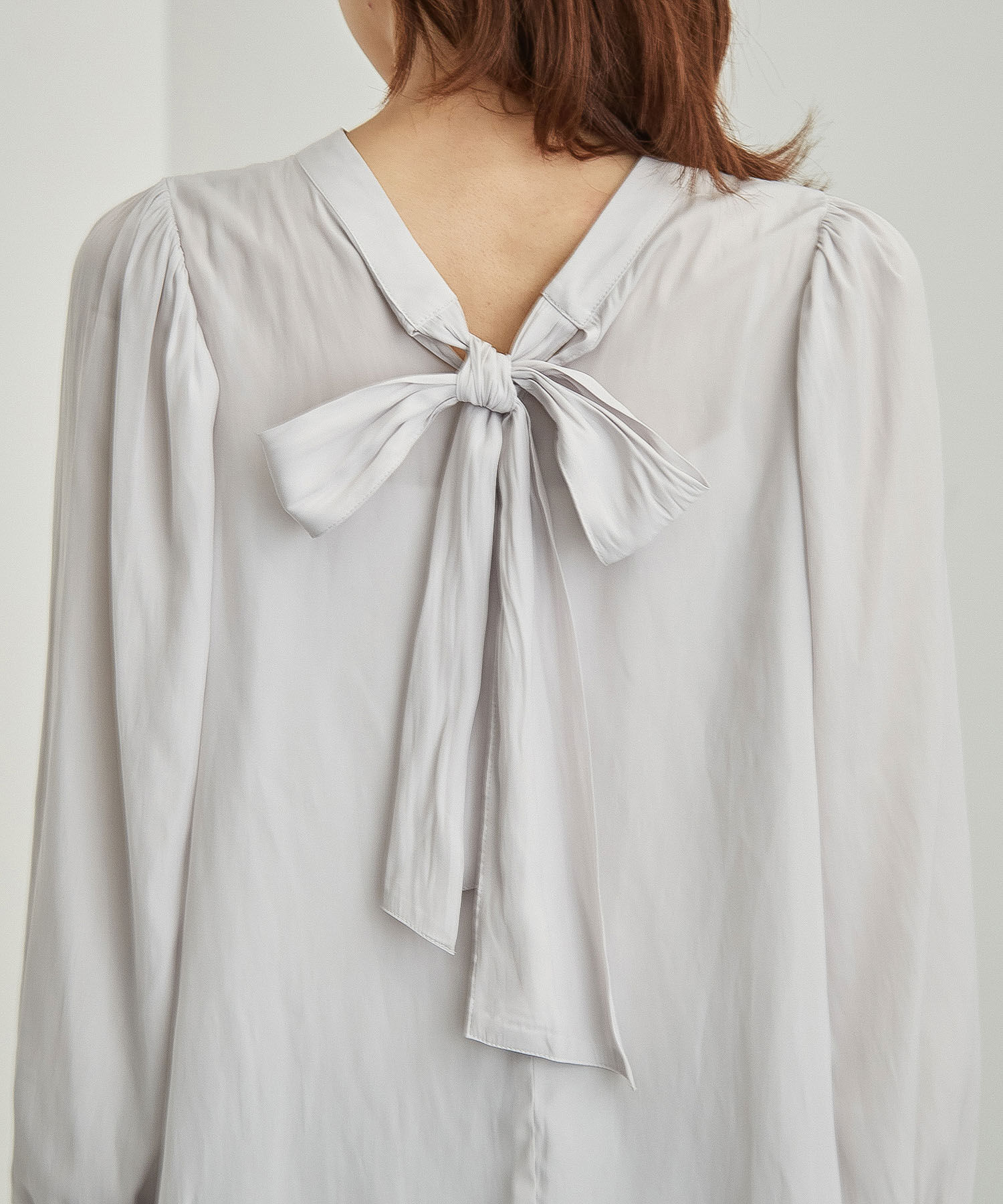 Rope&rsquo;Picnic「【CM着用商品】リボンブラウス/2WAY・洗濯機OK」|シャツ・ブラウス|