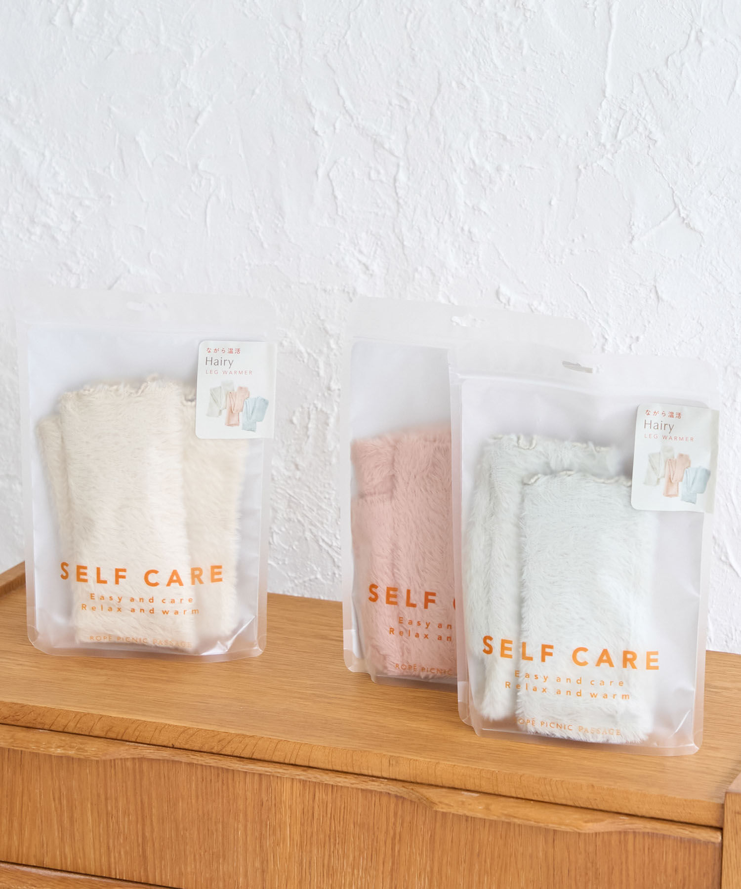 ROPE PICNIC PASSAGE「SELF CARE/シャギーレッグウォーマー」|レッグウォーマー|