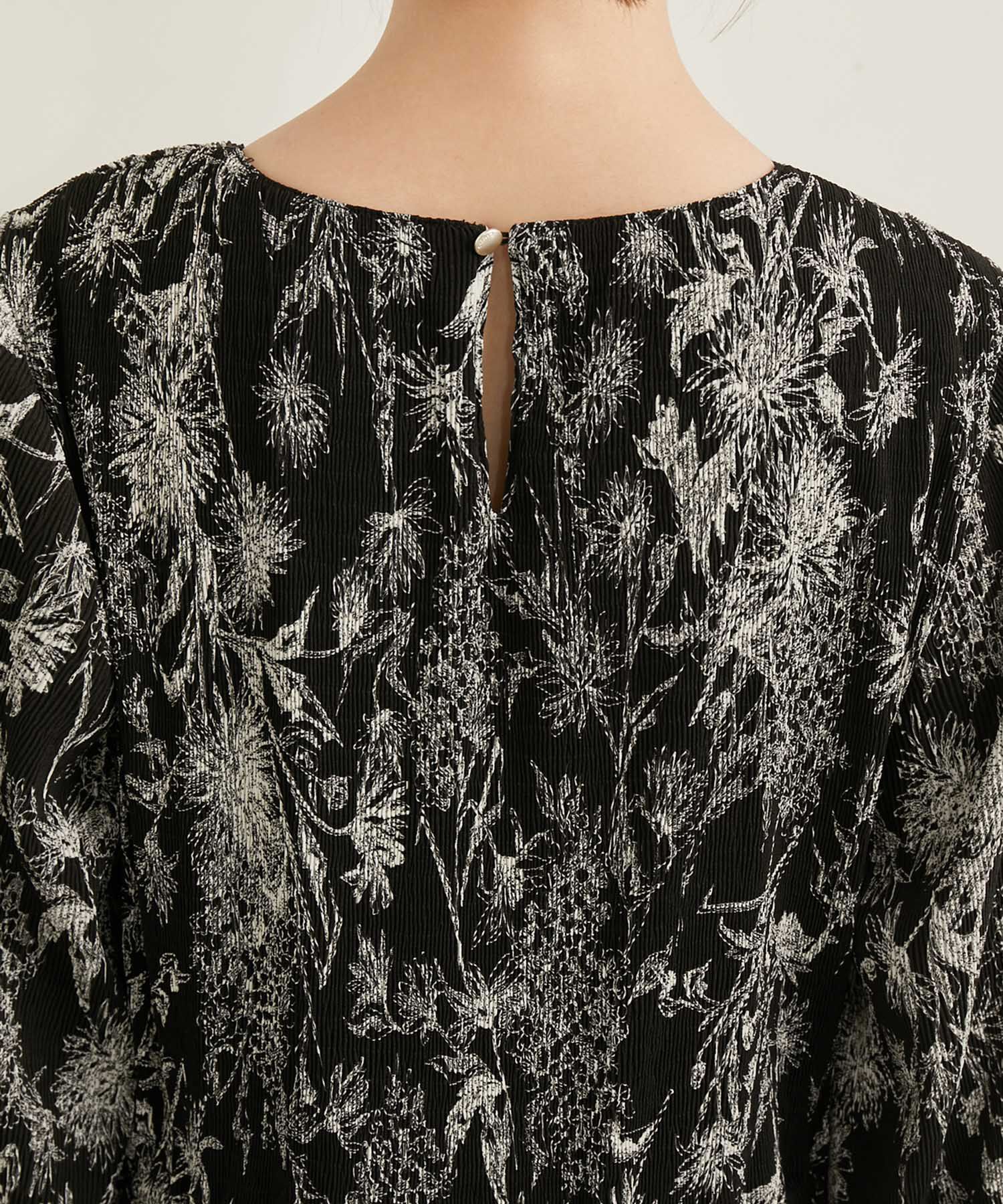 Rope&rsquo;Picnic「【emur/エミュール】プリーツフラワープリントワンピース」|ワンピース|