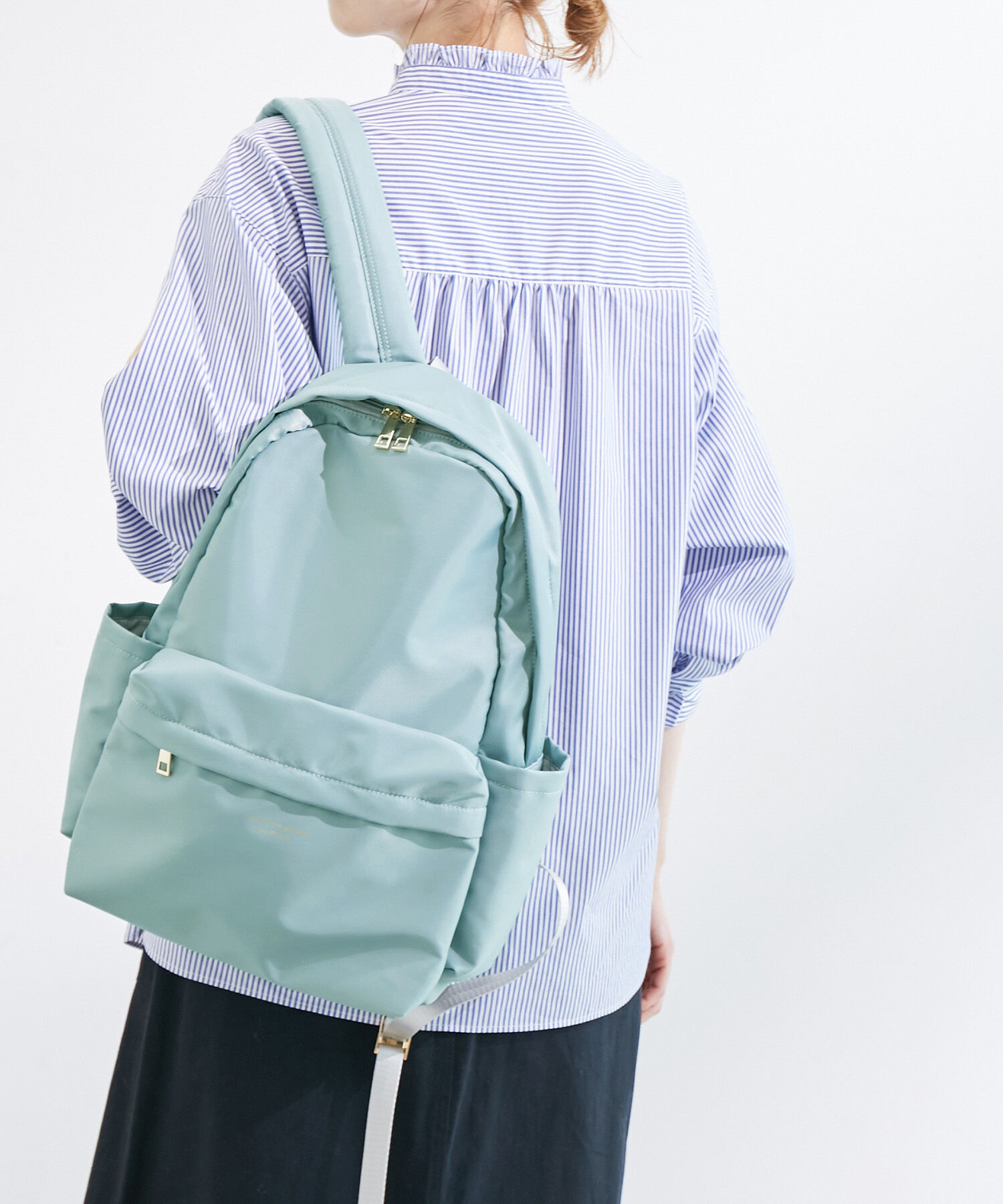 ROPE PICNIC PASSAGE「A4対応・撥水加工/リサイクルポリエステルツイルリュック」|リュック|ブルー系(46)