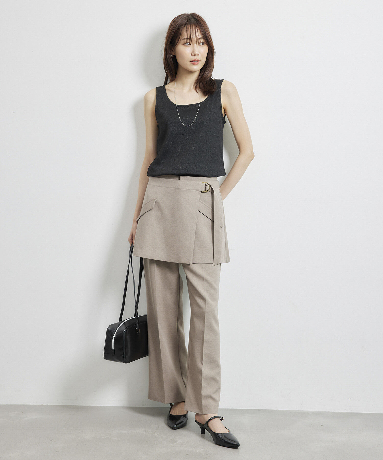 Rope&rsquo;Picnic「ラメテレコタンクトップ」|タンクトップ|