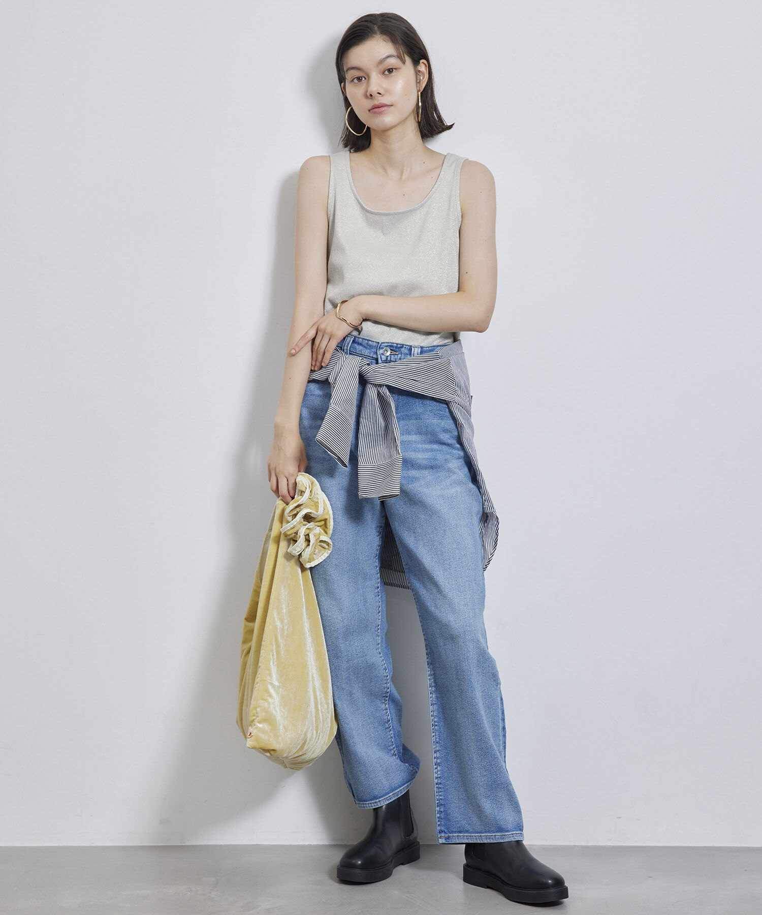 Rope&rsquo;Picnic「ラメテレコタンクトップ」|タンクトップ|