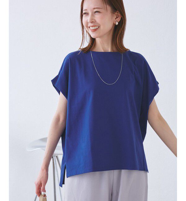 Rope&rsquo;Picnic「マルチファンクション二の腕すっきり見えカットトップス」|Tシャツ・カットソー|