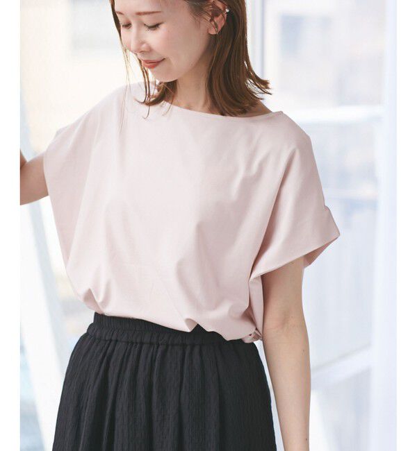 Rope&rsquo;Picnic「マルチファンクション二の腕すっきり見えカットトップス」|Tシャツ・カットソー|