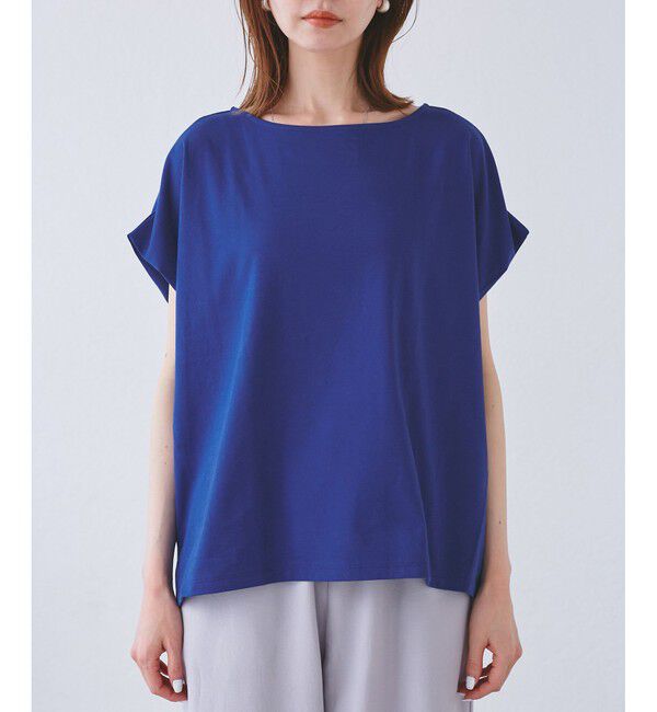 Rope&rsquo;Picnic「マルチファンクション二の腕すっきり見えカットトップス」|Tシャツ・カットソー|