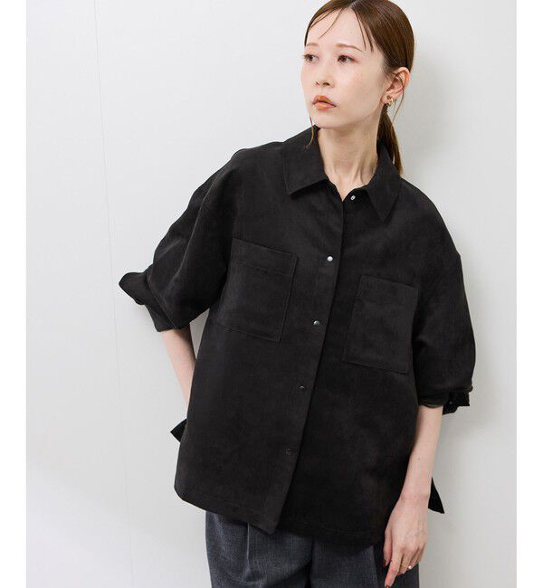 Rope&rsquo;Picnic「スエードシャツ」|シャツ・ブラウス|スミクロ(05)