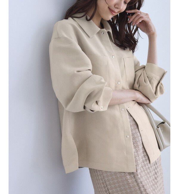 Rope&rsquo;Picnic「スエードシャツ」|シャツ・ブラウス|