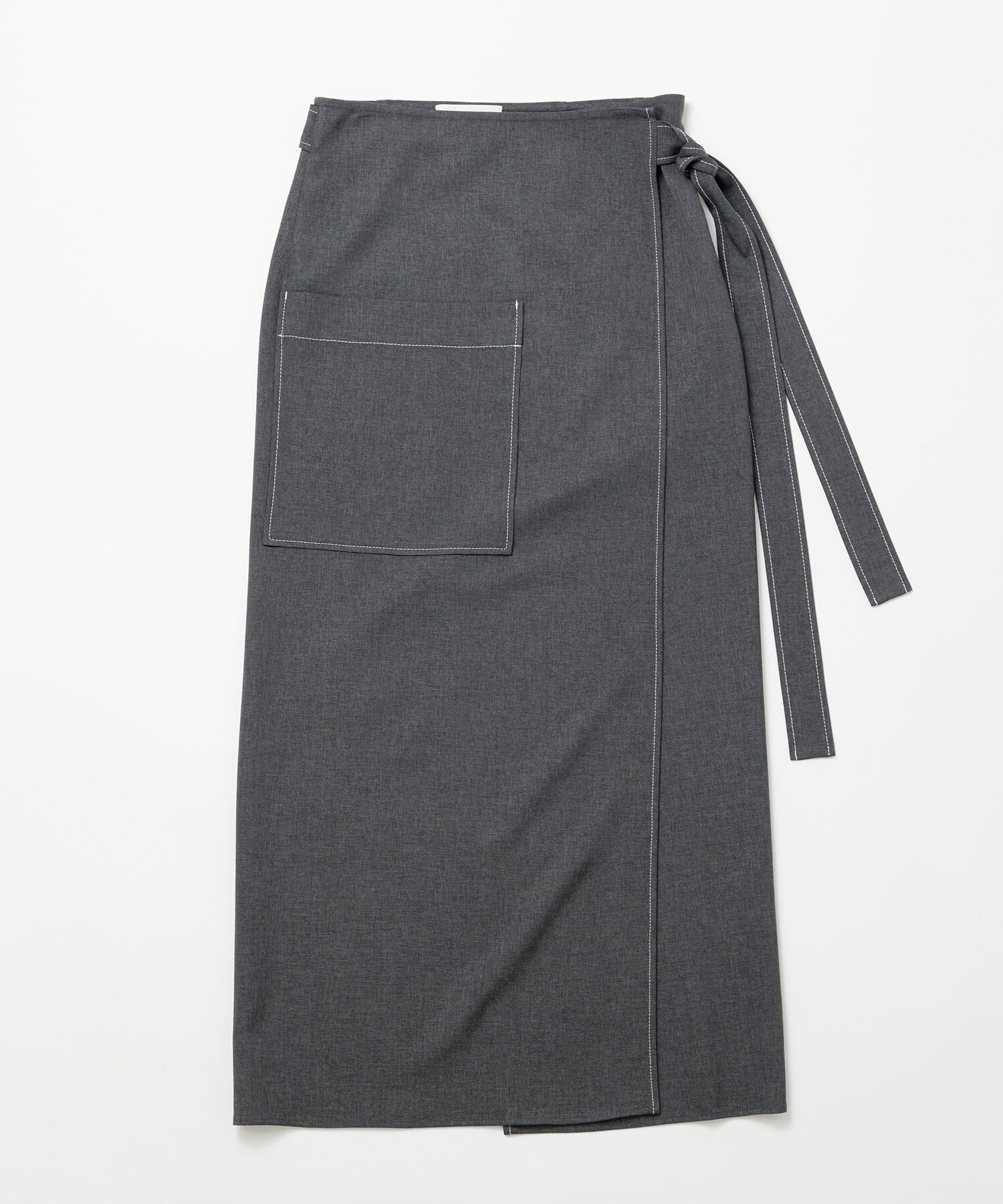 ADAM ET ROPE'「エプロンラップスカート」|スカート|