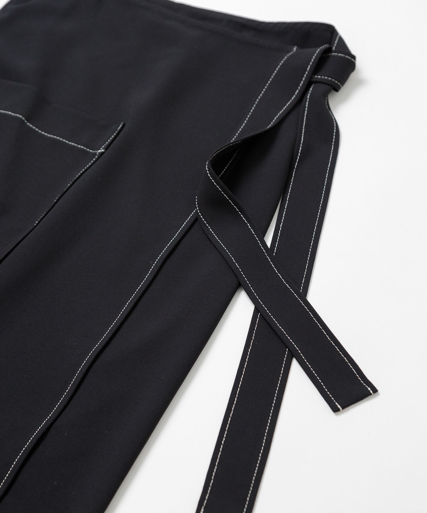 ADAM ET ROPE'「エプロンラップスカート」|スカート|