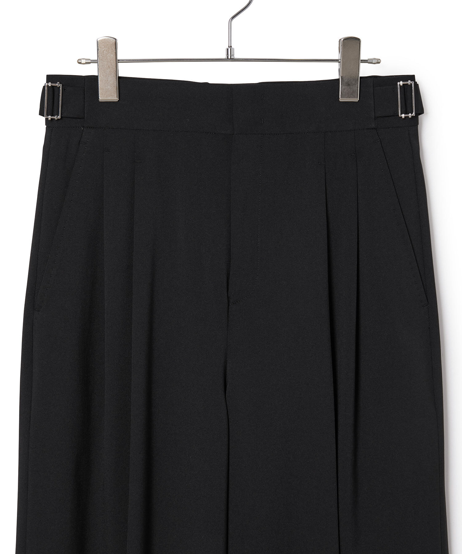 ADAM ET ROPE'「【サステナブル】2タックワイドスラックス」|スラックス|