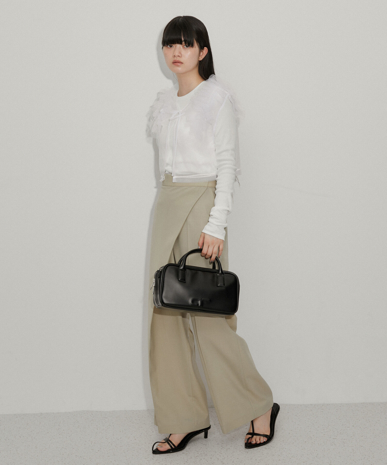 ADAM ET ROPE'「【サステナブル・SETアイテム】チュールロンTEE」|その他|