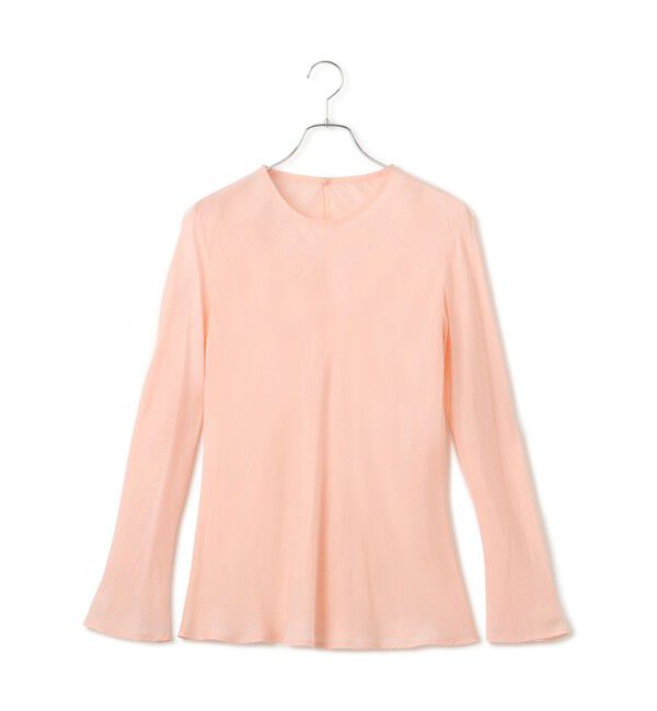 ADAM ET ROPE'「【EMOELLE】ウォッシャブルキュプラブラウス」|シャツ・ブラウス|