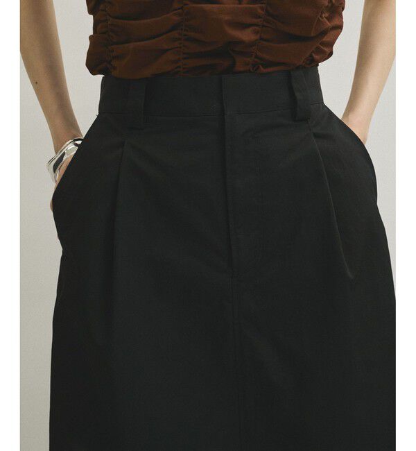 ADAM ET ROPE'「【サステナブル】・【撥水】バックベルトストレートスカート」|スカート|
