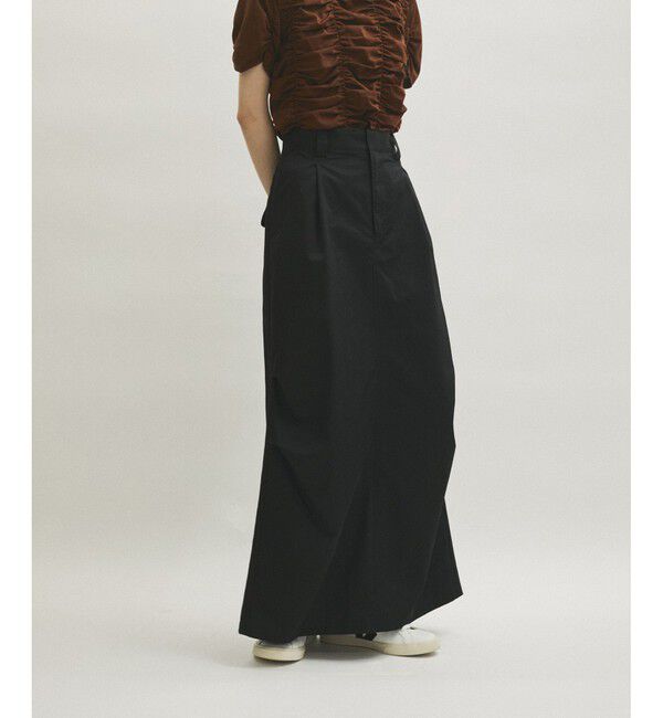 ADAM ET ROPE'「【サステナブル】・【撥水】バックベルトストレートスカート」|スカート|