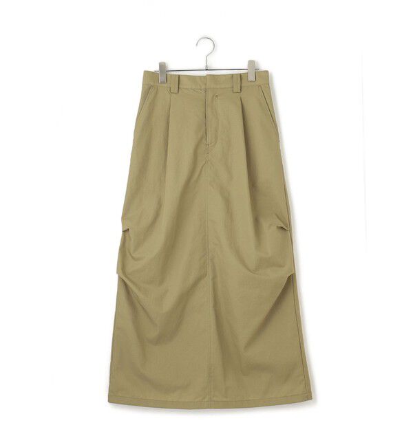 ADAM ET ROPE'「【サステナブル】・【撥水】バックベルトストレートスカート」|スカート|