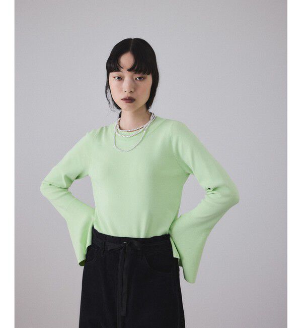 ADAM ET ROPE'「ボリュームカフスプルオーバー」|ニット・セーター|