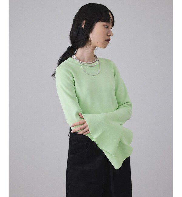 ADAM ET ROPE'「ボリュームカフスプルオーバー」|ニット・セーター|