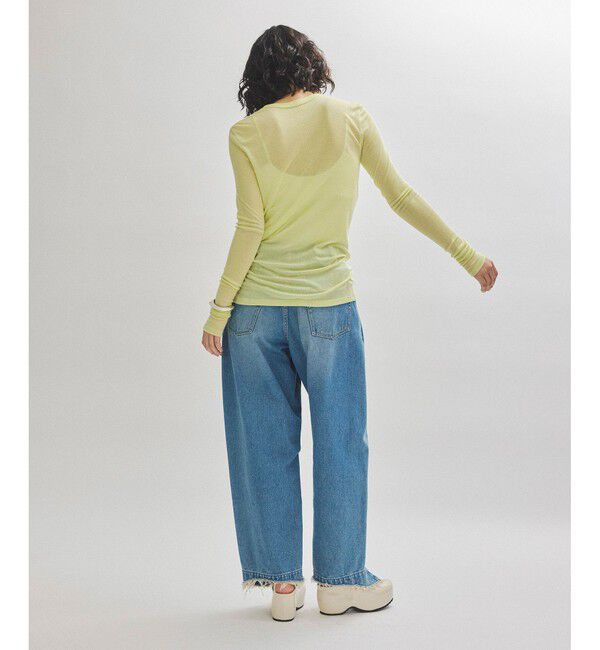 ADAM ET ROPE'「テンセルテレコリブロンT」|Tシャツ・カットソー|