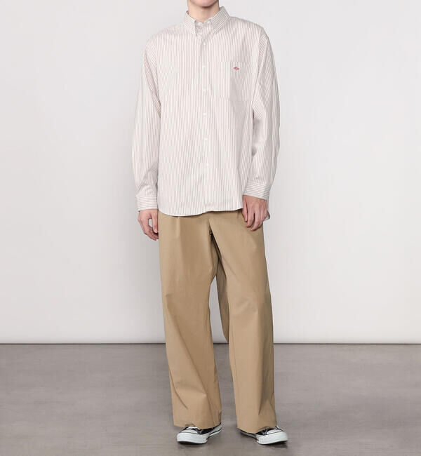 GYMPHLEX「Gymphlex | 2プリーツストレートパンツ MEN」|チノ|