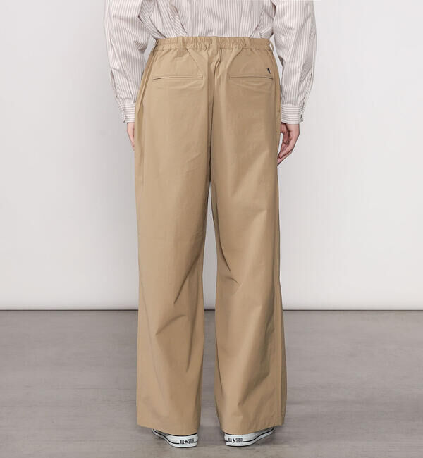 GYMPHLEX「Gymphlex | 2プリーツストレートパンツ MEN」|チノ|