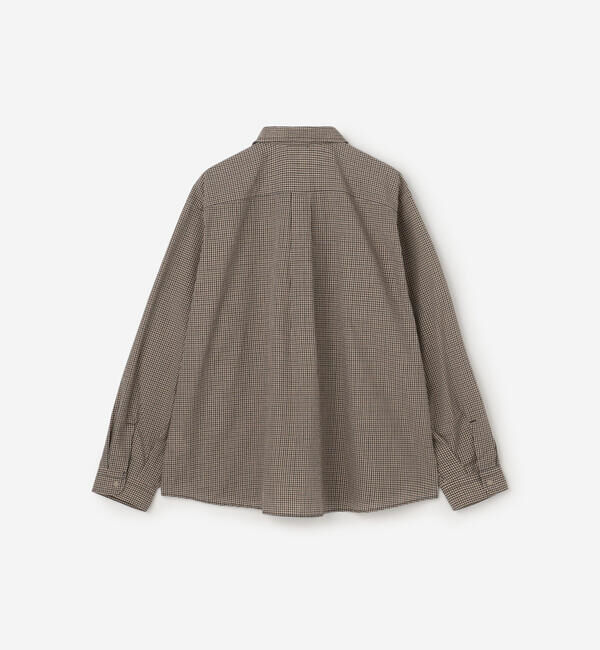 DANTON「DANTON | プランサーボタン 長袖シャツ PLAID WOMEN」|シャツ・ブラウス|