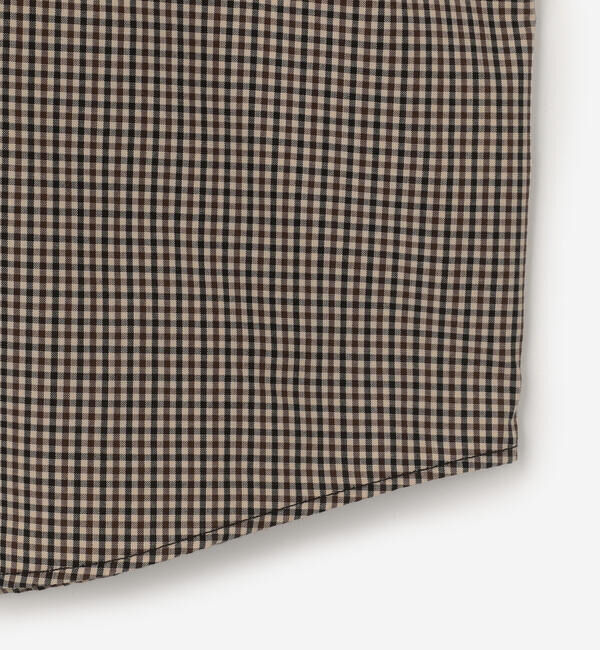 DANTON「DANTON | プランサーボタン 長袖シャツ PLAID WOMEN」|シャツ・ブラウス|