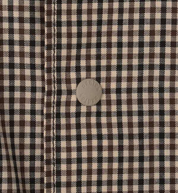 DANTON「DANTON | プランサーボタン 長袖シャツ PLAID WOMEN」|シャツ・ブラウス|