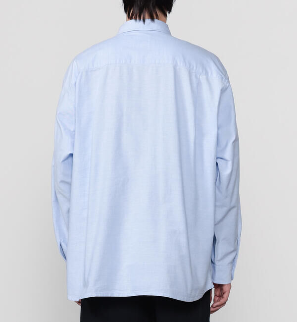  「Gymphlex | オックスフォード レギュラーカラー長袖シャツ MEN」|シャツ・ブラウス|