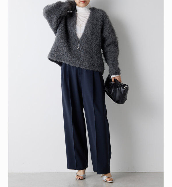  「ウールタックパンツ」|チノ|