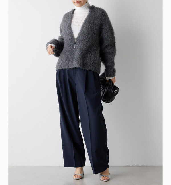  「ウールタックパンツ」|チノ|