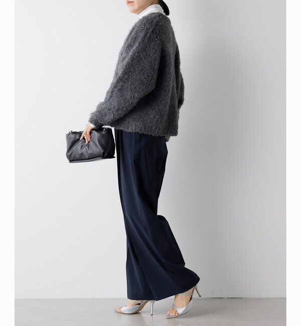  「ウールタックパンツ」|チノ|