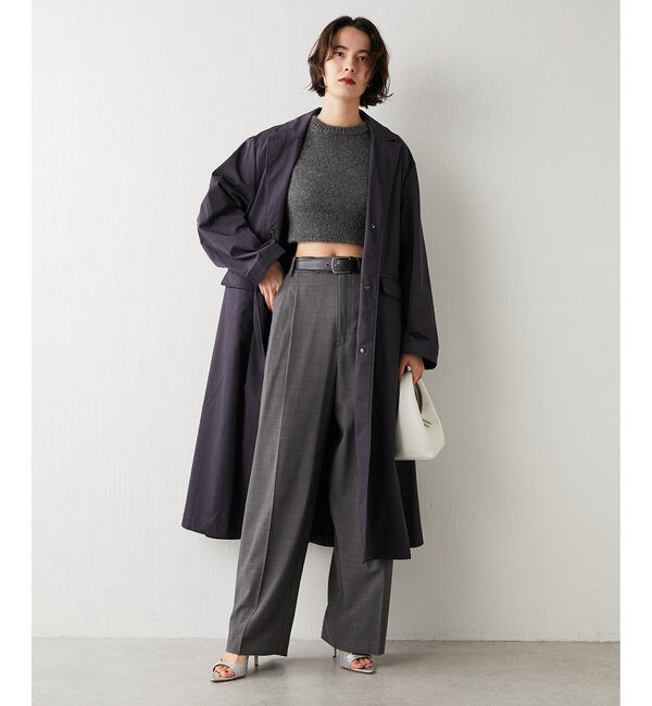  「ウールタックパンツ」|チノ|