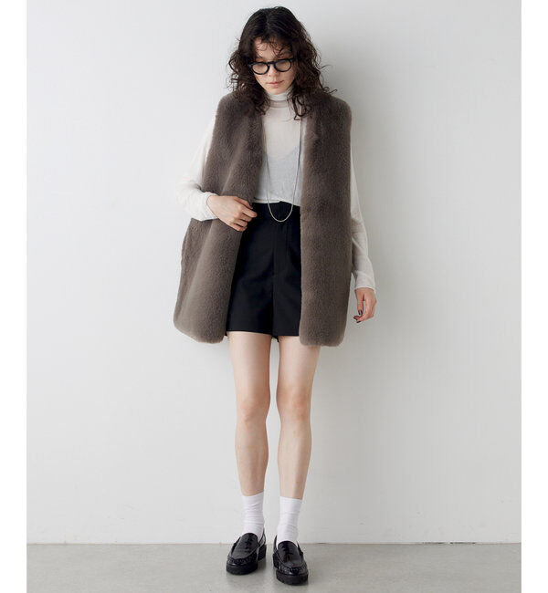 THE PAUSE「【THE PAUSE】ドライストレッチショートパンツ」|チノ|