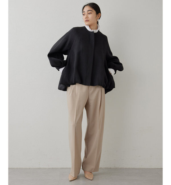  「ワイドタックパンツ」|チノ|