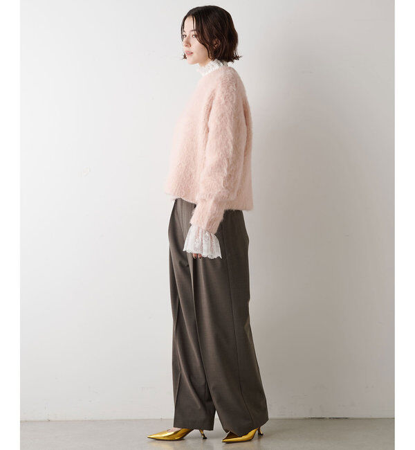  「ワイドタックパンツ」|チノ|