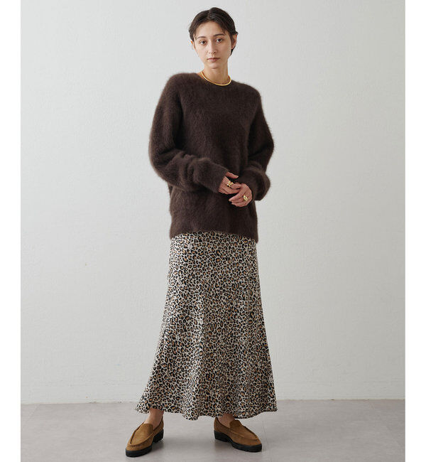  「【15th Anniversary】レオパードバイアスマキシスカート」|スカート|
