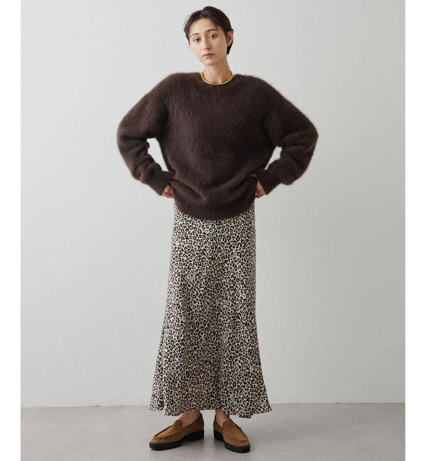  「【15th Anniversary】レオパードバイアスマキシスカート」|スカート|