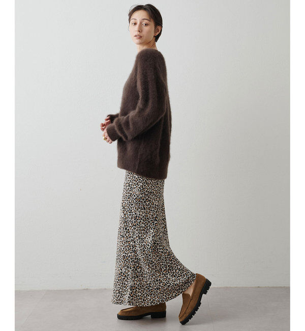  「【15th Anniversary】レオパードバイアスマキシスカート」|スカート|