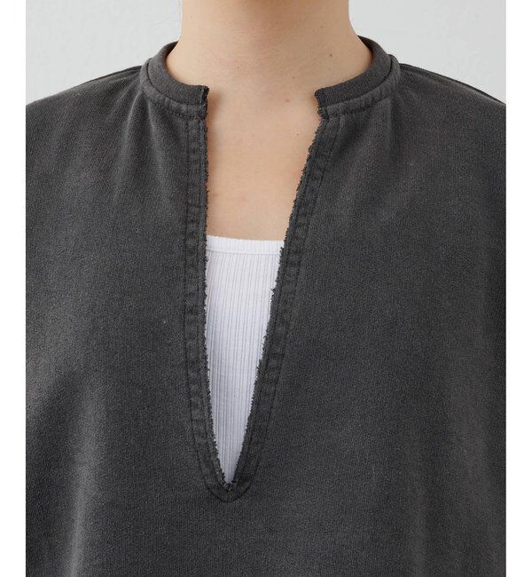  「ピグメントスウェットVプルオーバー」|Tシャツ・カットソー|