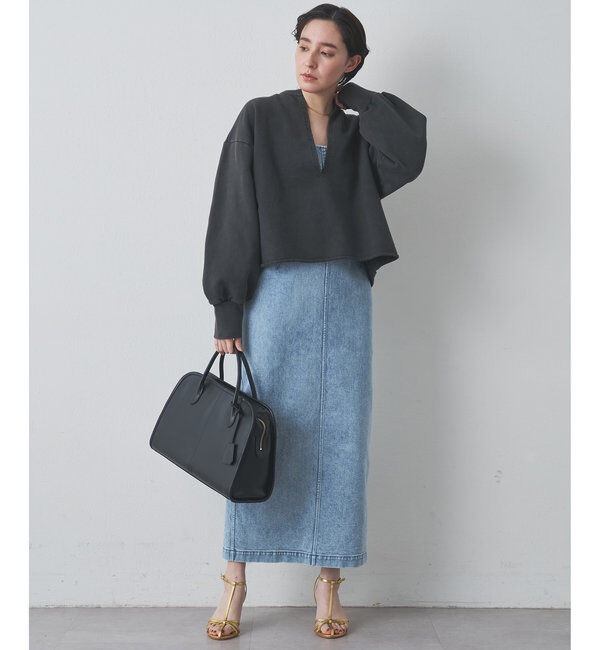  「ピグメントスウェットVプルオーバー」|Tシャツ・カットソー|